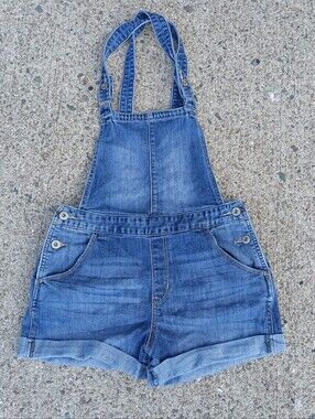 Levi's Denizen Demin 90's Style Overalls Shorts